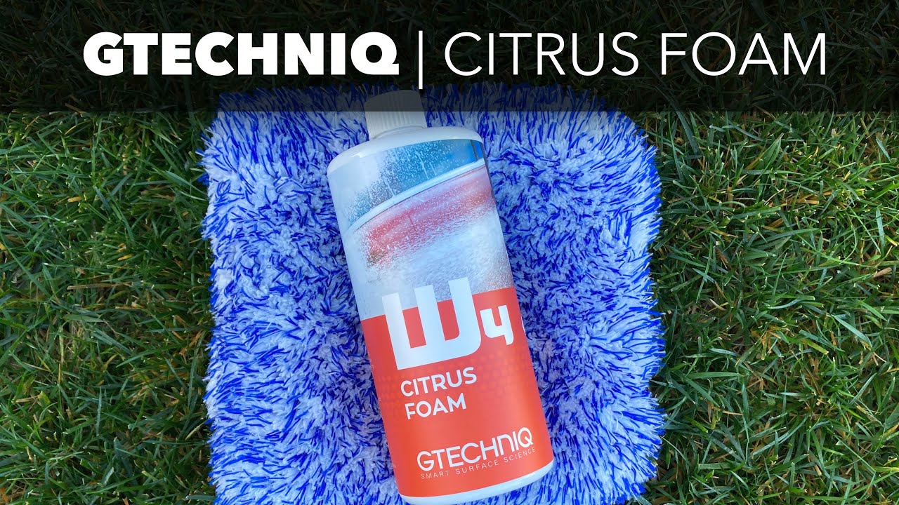 GTECHNIQ's W4 Citrus Foam is a pH Neutral Car Wash Soap that's Tough on  Road Grime and Bug Splatter - Corvette: Sales, News & Lifestyle