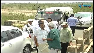 AP capital city : Sivaramakrishnan committee visits Donakonda