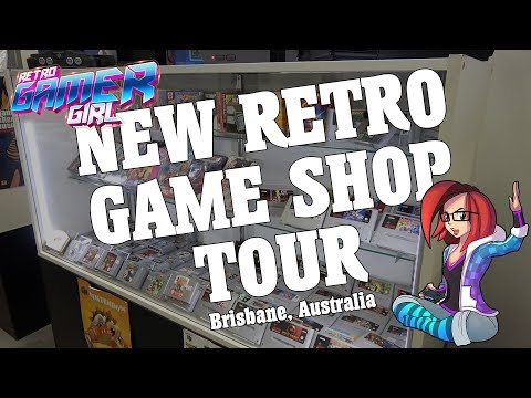 New RETRO GAME SHOP Brisbane Australia Tour & Game Hunt