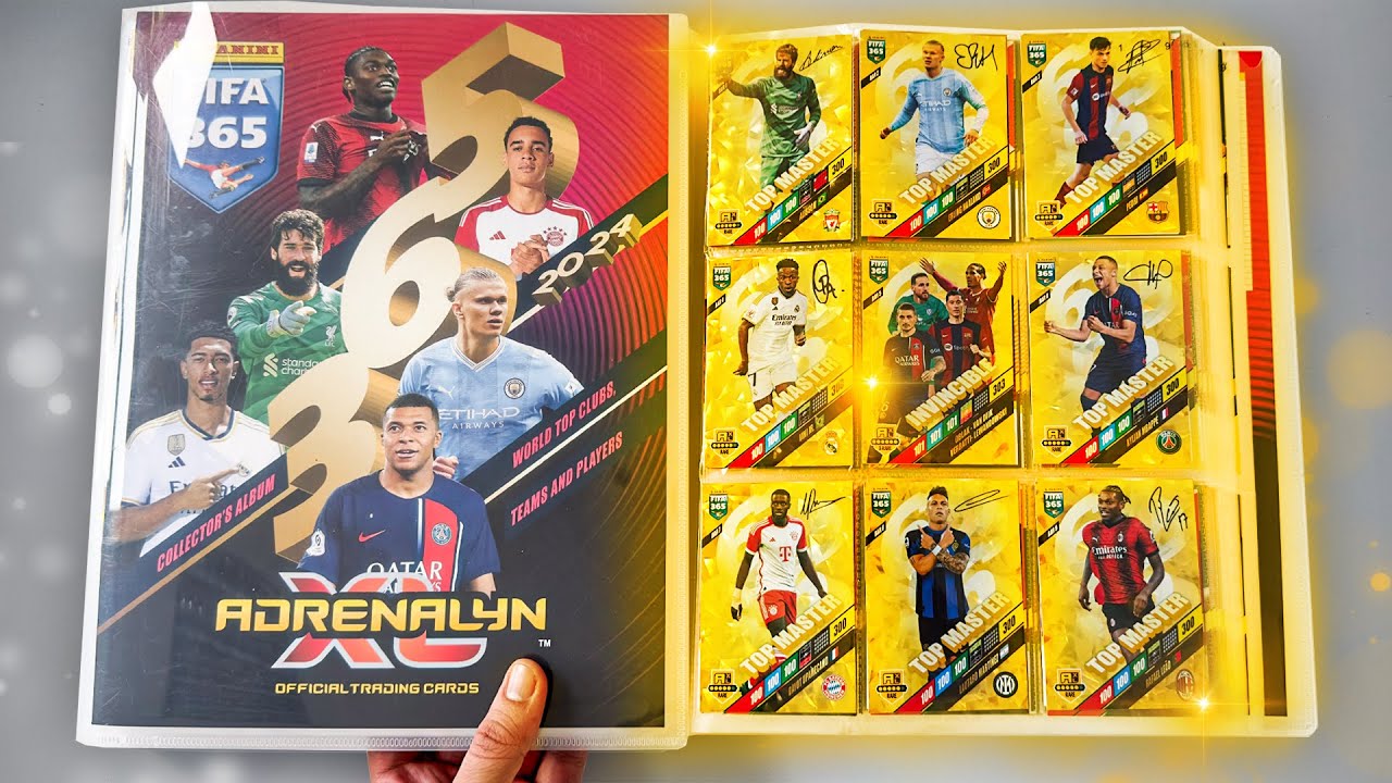 150 ALBUM BEMUTAT I Panini Adrenalyn XL FIFA 365 2024 YouTube