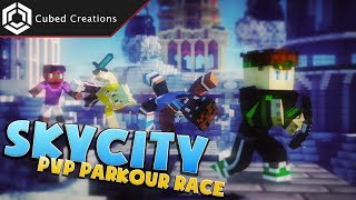 Skycity: PvP Parkour Race by Cubed Creations (Official Trailer) screenshot 3
