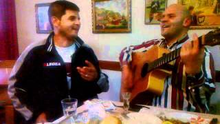 Video thumbnail of "Alket Nicka. : Ketuli & Conka i Permetit : ( KU SHKUAN ATO PUTHJE )..Serenate me Kitare duet.."