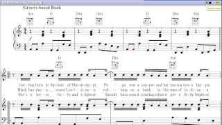 Dani California by Red Hot Chili Peppers - Piano Sheet Music:Teasers