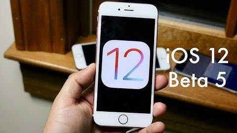 iOS 12 BETA 5 On iPHONE 6S! (Review)