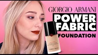 GIORGIO ARMANI POWER FABRIC FOUNDATION - pale oily skin