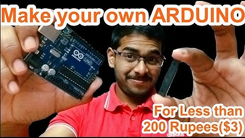 ArduinoISP | Make Your Own Arduino| Learn to Burn Bootloader onto ATmega328P-PU