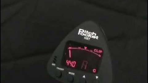 Pitch Pocket Tuner Demo