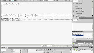 03 Dreamweaver - creating template - part 2 - VdesignOurWeb.com