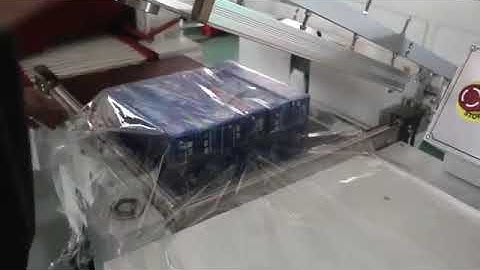 toothpaste semi-auto l sealing shrink wrapping machinery