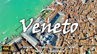 VENETO (Venice, Murano, Verona, Vicenza, Treviso, Padua & Valdobbiadene) - Italy 🇮🇹 [4K video]