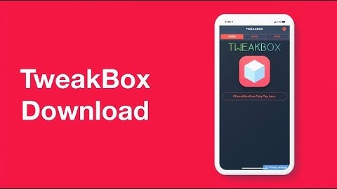 Download TWEAKBOX APP 100% For FREE | Must Watch