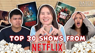 We Rated The Top 30 Fan-Voted Netflix Shows | RATED Ep. 11