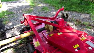 #3 LMC 6ft finish mower repair and mowing