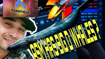 ASM HAS SOME BIG D  WHALES KEEP HODLING