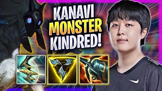 KANAVI IS A MONSTER WITH KINDRED! - JDG Kanavi Plays Kindred JUNGLE vs Lillia! | Season 2024