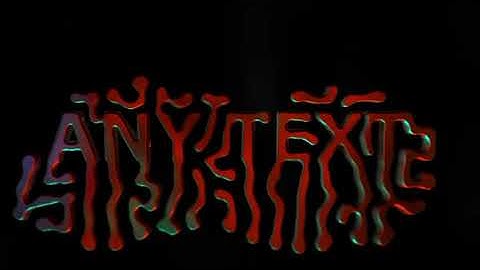 TOUCHDESIGNER - 3D TEXT WITH REACTION DIFFUSION