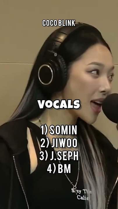Ranking KARD in different categories #kpop #kard #jiwoo #somin #bm #jseph #shorts #cocoblink