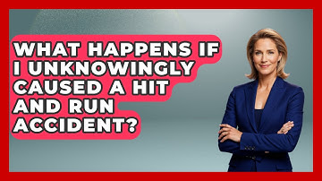 What Happens If I Unknowingly Caused A Hit And Run Accident? - Auto Coverage Explained