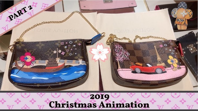 Louis Vuitton Monogram 2021 Christmas Animation Japanese Garden Mini  Pochette Accessories Wisteria Pink – STYLISHTOP
