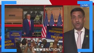 Rep. Khanna: Trump has no solutions on manufacturing | CUOMO