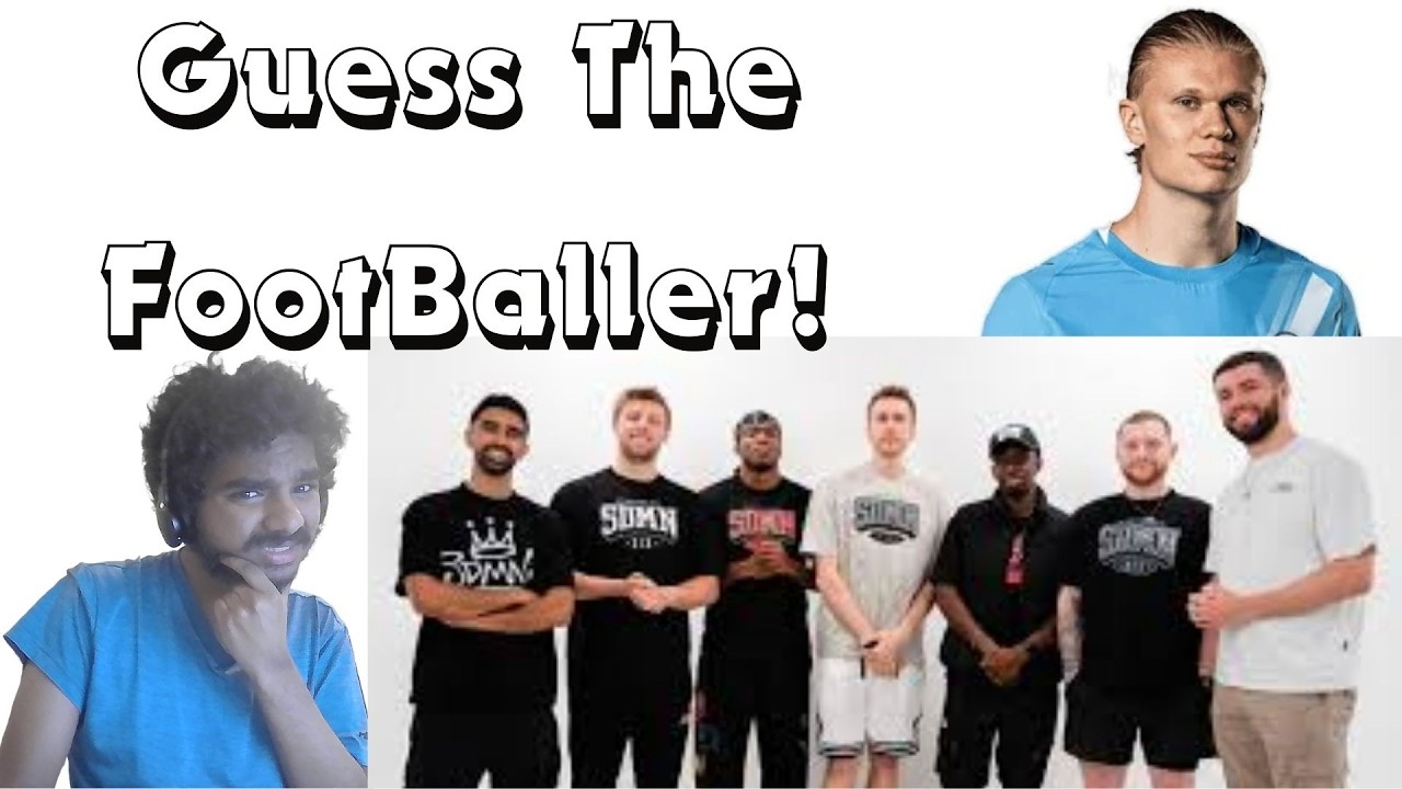Reaction To SIDEMEN GUESS THE FOOTBALLER ft Erling Haaland