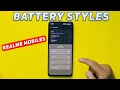 Change Battery Icon Styles in any Realme Mobiles like this || How to change Battery icons in Realme