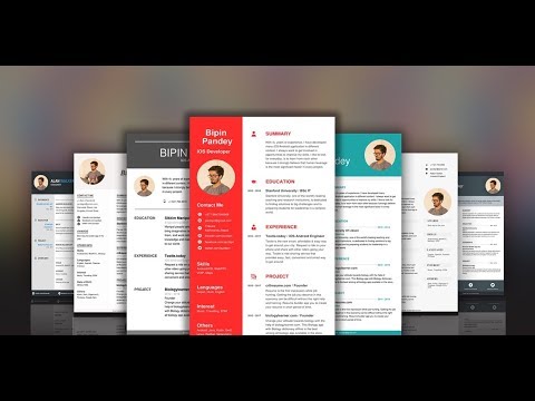 Build your Resume in 3 minutes