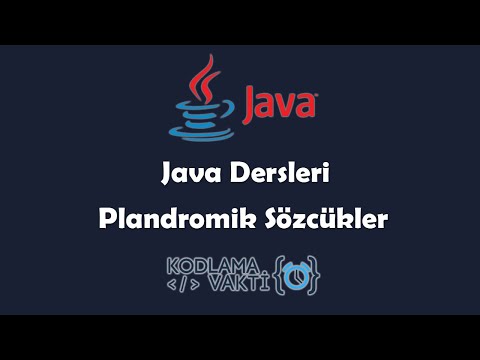 Java Lessons #56 - Project: Palindromic Words