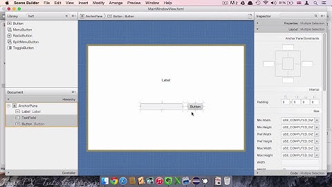 JavaFX Java GUI Tutorial [4] - Create the GUI with Scene Builder - ENGLISH