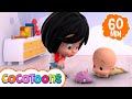 Debaixo de um botão e mais músicas infantis em português com Cleo e Cuquin | Cocotoons Brasil