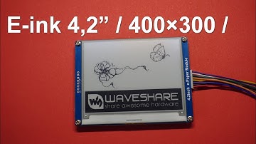 Дисплей E Ink Электронная бумага