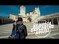 Klaudia exploring Assisi - Italy