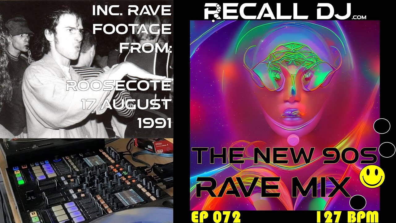 072 - The NEW 90's RAVE Mix (127 bpm) - 4-TO-THE-FLOOR-HARDCORE ...