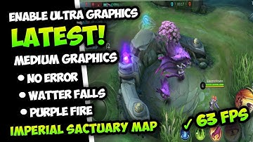 HOW TO UNLOCK ULTRA GRAPHICS IN (IMPERIAL SACTUARY) | MEDIUM GRAPHICS