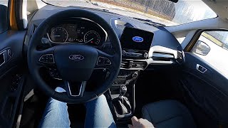 قيادة فورد إيكو سبورت الجيل الثاني 2021 (Ford EcoSport II 1.0 EcoBoost) منظور السائق - ستيرنج