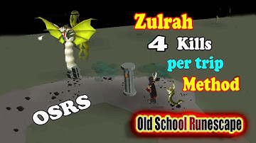 zulrah 4 kills per trip method [ OSRS ]