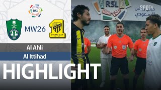 [SPL] Al Ahli vs Al Ittihad H/L | MW26 | Saudi Pro League 2023/24