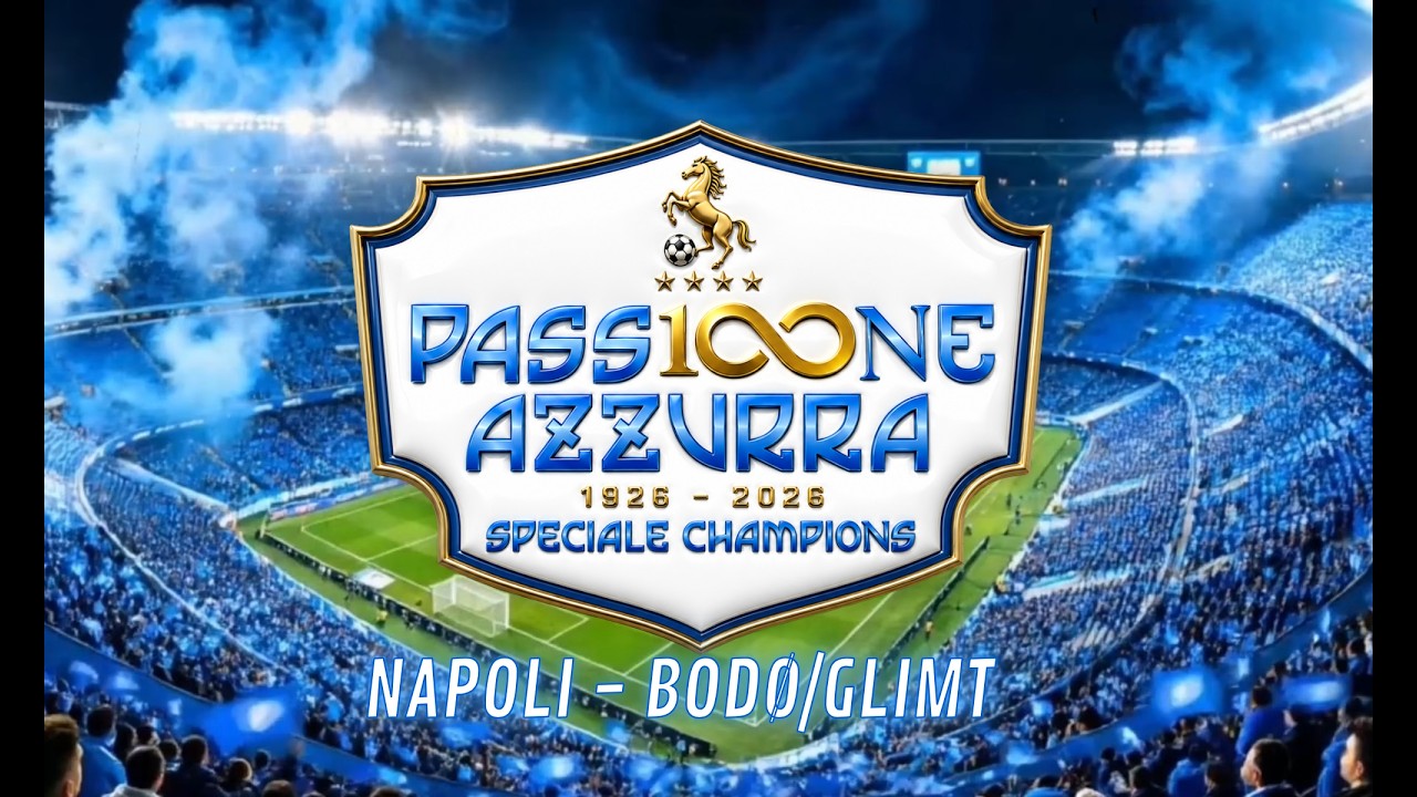 LIVE | Napoli - Bodø/Glimt | PASSIONE AZZURRA SPECIALE CHAMPIONSI