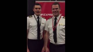 Expressjet Pilot At Modaero 2016 Career Fair