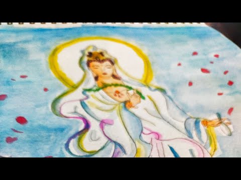 Video Vẽ Mẹ Quan Thế Âm Bồ Tát cùng mình ???? #drawing Guan... - youtube