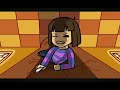 sans vs chara the beautiful day