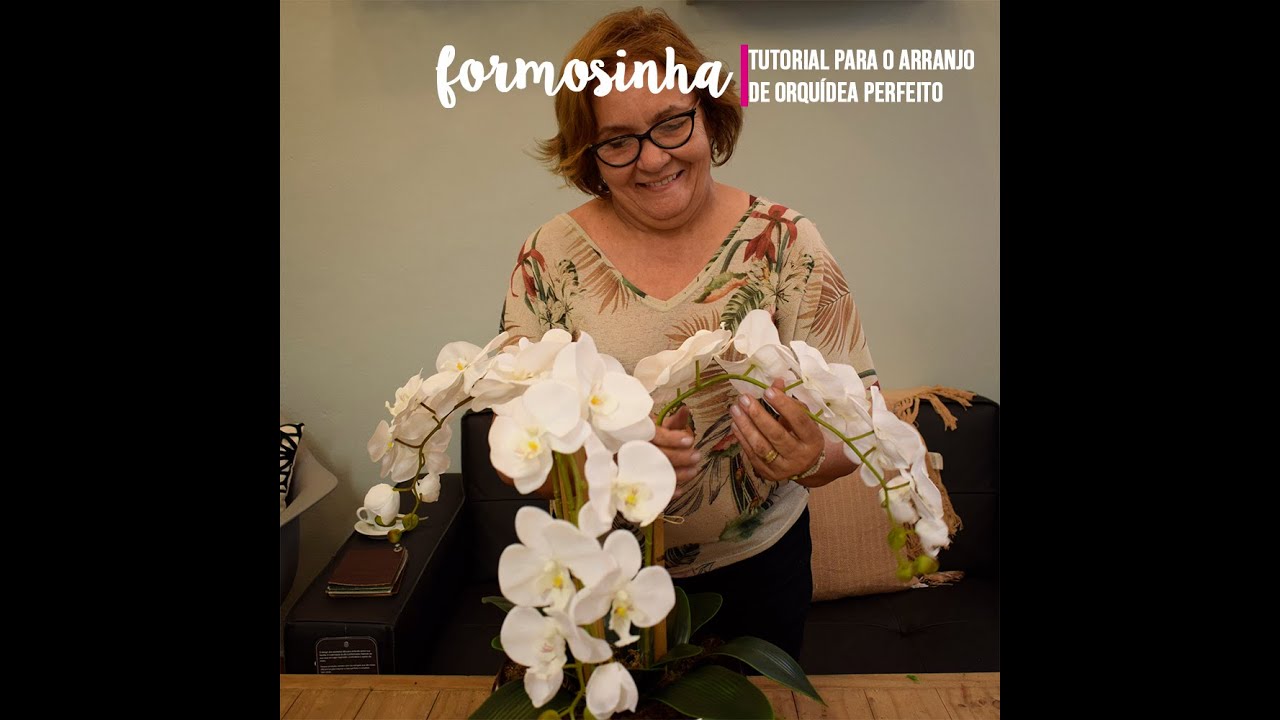 DIY – Arranjo de Orquídeas no Vaso Rose Gold – Sua casa mais Formosinha