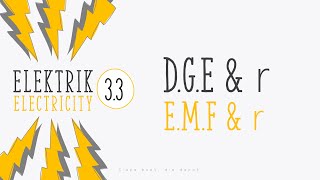 Graf & Rumus - 3.3: Daya Gerak Elektrik & Rintangan Dalam | Elektrik (Fizik KSSM Tingkatan 5)