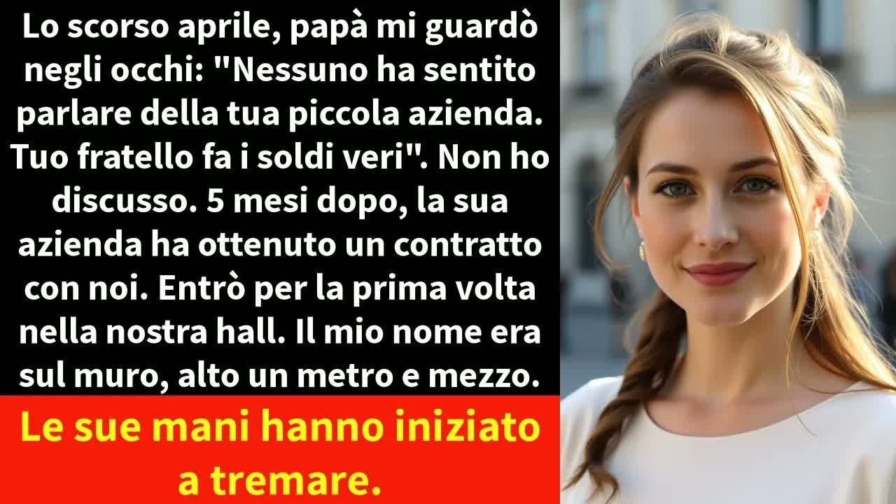 Mio padre mi ha sempre chiamato «la cosa tecnologica». A cena, mentre mio fratello raccontava dei suoi affari, papà lo guardava con quello sguardo che riservava solo a lui. «Quando ti troverai un...