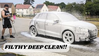 FILTHY Audi A1 DEEP Clean | Detailing A Black Car FAST In The Summer Heat With AMAZING Results!