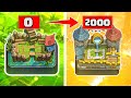 0 to 2000 Trophies CHALLENGE In Clash Royale!
