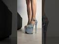 Jumping in Blue High Heels | #heelscollection #highheels #heels