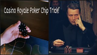Casino Royale Poker Chip Trick| Le Shiffre | Tutorial screenshot 4