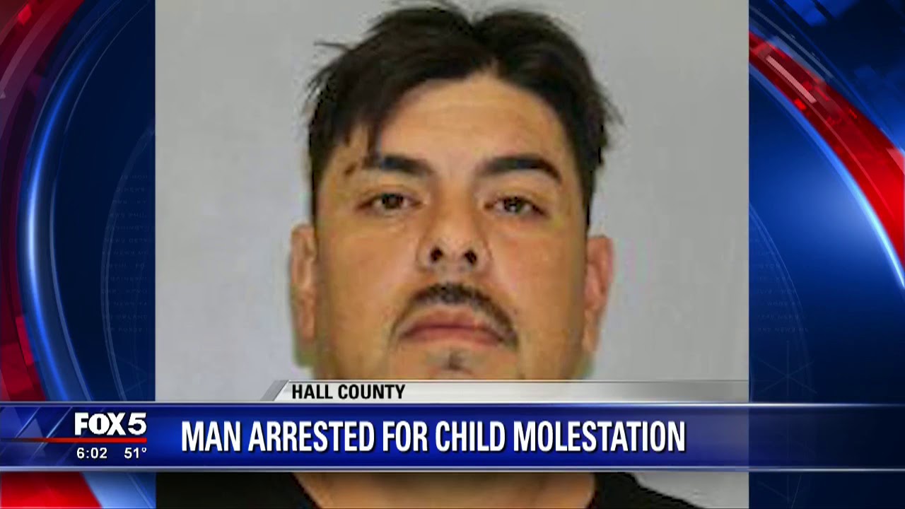 Hall County man arrested for child molestation - YouTube