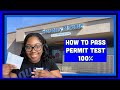 How to Pass Permit Test 100% .  | 2021 Michigan Permit Test